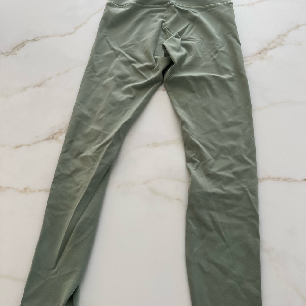 Lululemon size 6 Olive Green Leggings